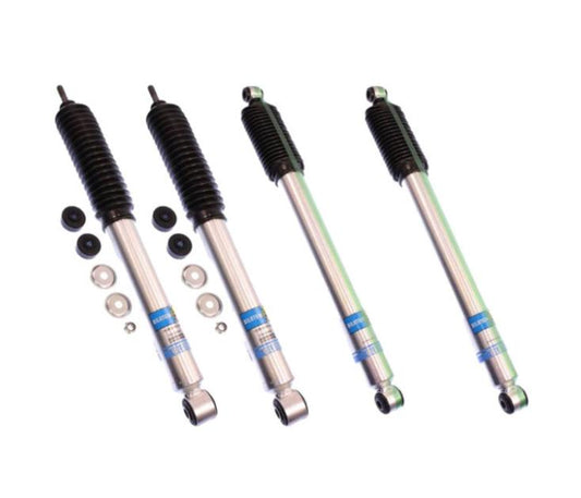 24-186018, 24-186025 Bilstein Front & Rear 5100 Series Shocks for 2005-2016 Ford F250, 2005-2016 Ford F350 4WD, 2.5" Lift