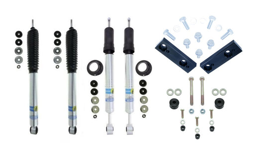 0-2" Suspension Lift Kit for 2005-2015 Toyota Tacoma with Bilstein Shocks, 24-324359, 24-186728 - www.1sourceoffroad.com