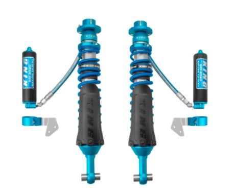 25001-393 King Rear 2.5 Coilovers w/ Remote Finned Reservoir Shock Absorbers for 21 & Up , www.1sourceoffroad.com