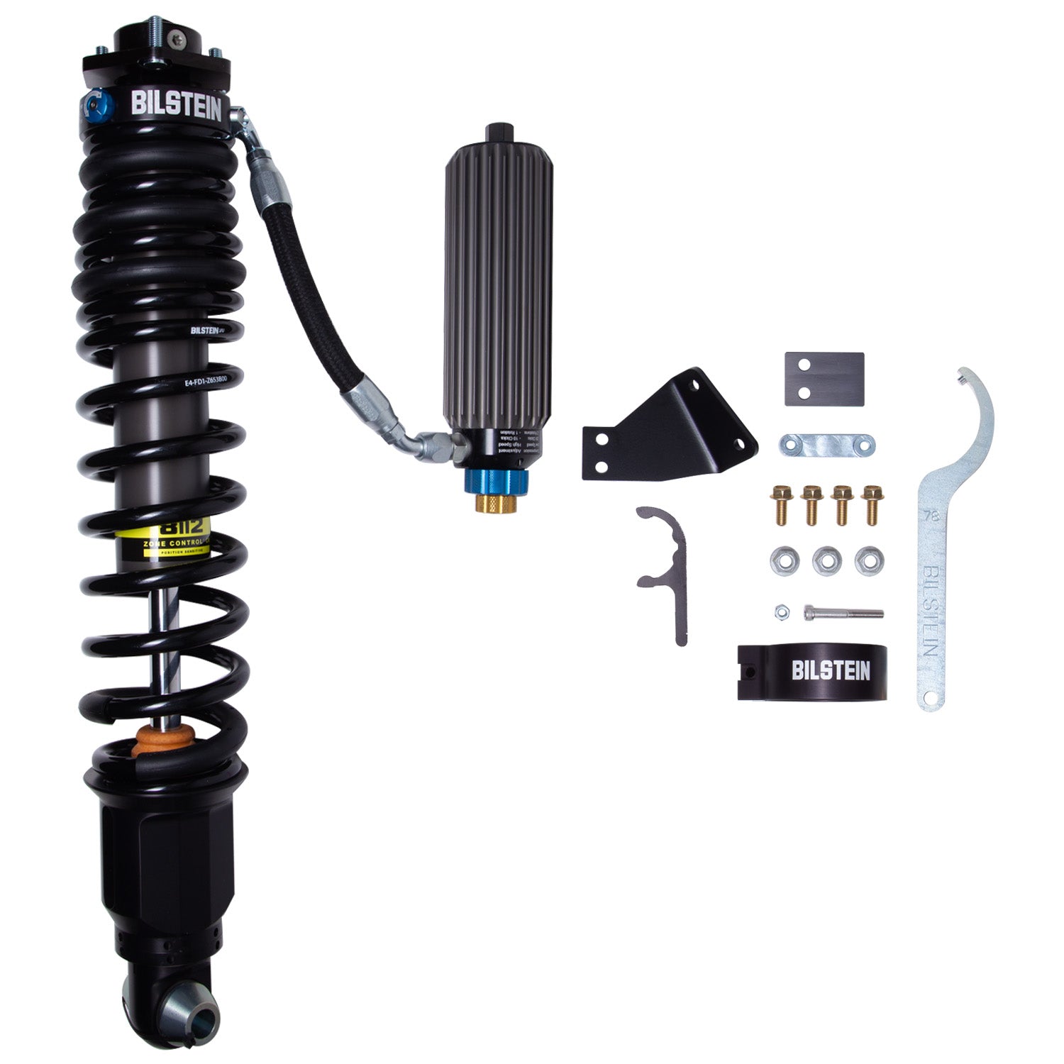 41-314333 Bilstein B8 8112 (ZoneControl CR DSA+) Rear Right Suspension Shock Absorber and Coil Spring Assembly for 2021-2024 Ford Bronco, www.1sourceoffroad.com