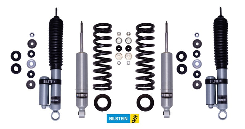 Bilstein B8 6112 Series Front Ride Height Adjustable Suspension Kit with Rear B8 5160 Remote Reservoir Shocks for 1996-2002 Toyota 4Runner 47-310872, 25-311310, 25-311310