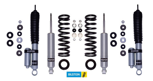 Bilstein B8 6112 Series Front Ride Height Adjustable Suspension Kit with Rear B8 5160 Remote Reservoir Shocks for 1996-2002 Toyota 4Runner 47-310872, 25-311310, 25-311310