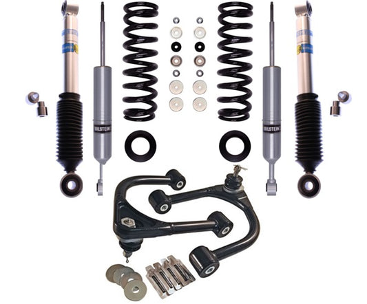 47-310971, 33-187280, 25490 Front and Rear Suspension Package for 2008-2022 Toyota Sequoia - Bilstein Shocks and Coil Springs, SPC Upper Control Arms